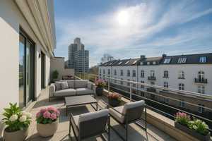 Exklusives Penthouse auf zwei Ebenen mit Privataufzug – Köln – Vorschaubild 5
