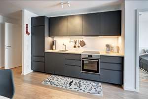 Möbliert: Wohnen auf Zeit - Moderne Neubauwohnung  – Die vollständige Adresse der Immobilie erhältst du vom Anbieter., 80634 Neuhausen, München – Vorschaubild 5