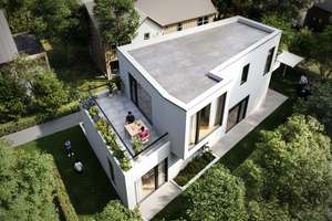 Extravagantes Grundstück für ein kleines Architektenhaus im Blumenviertel