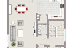 Saniertes Zweifamilienhaus mit großer Maisonette-Wohnung und vermieteter Erdgeschoss Wohnung – Offenbach (Kreis) – Vorschaubild 42