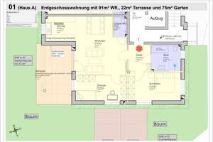 Musterwohnung zum Aktionspreis! 91m² Gartenwohnung  - Sofort bezugsfertig!  QNG  zertifiziert. – Fliederstraße 25, 85053 Südost, Ingolstadt – Vorschaubild 2