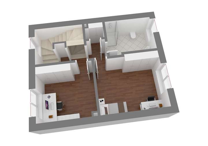 Grundriss Obergeschoss