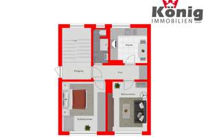 Selbst nutzen oder vermieten: Gepflegte Wohnung in Wehlheiden! KEINE KÄUFERPROVISION – 34121 Wehlheiden, Kassel – Vorschaubild 11