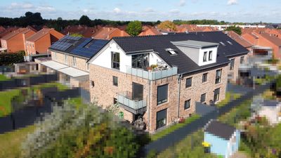 Moderne lichtdurchflutete Dachgeschosswohnung in Weeze