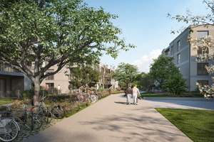 Helle 1-Zimmer-Neubauwohnung mit Balkon – modern & hochwertig – Die vollständige Adresse der Immobilie erhältst du vom Anbieter., 85764 Oberschleißheim – Vorschaubild 6