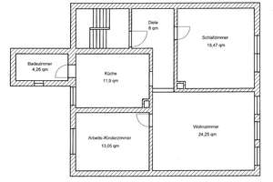 Gepflegte 3,5-Zimmer-Wohnung in Oberhausen-Styrum – Die vollständige Adresse der Immobilie erhältst du vom Anbieter., 46045 Styrum, Oberhausen – Vorschaubild 11