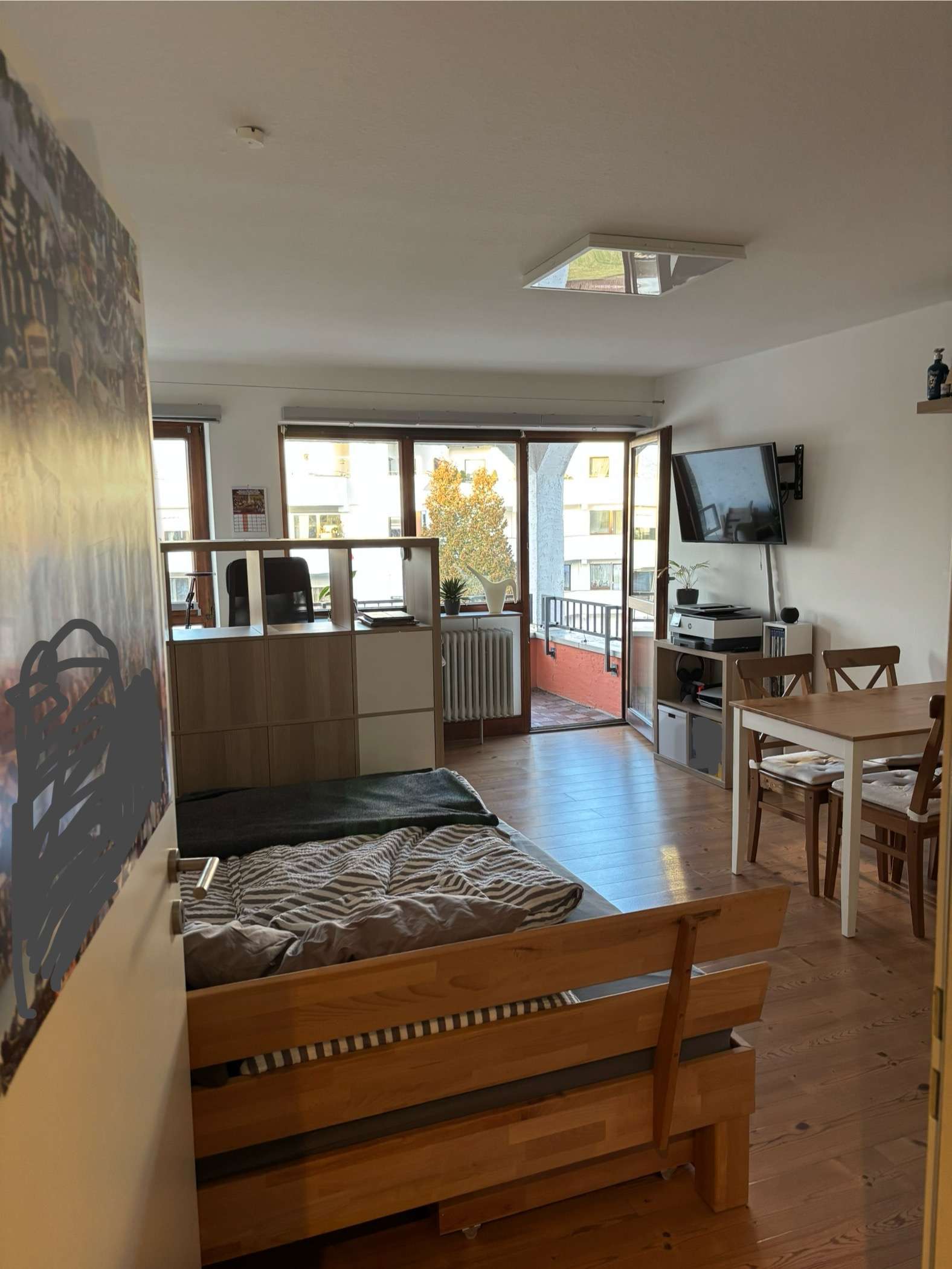 Immobilie in Neusäß - Stilvolle, gepflegte 1-Raum-Wohnung mit gehobener Innenausstattung in Neusäß - Bild 5