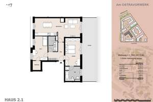 **Erstbezug** Große 3-Raum-Wohnung mit Terrasse in Dresden-Friedrichstadt – Friedrichstraße  60, 1067 Friedrichstadt, Dresden – Vorschaubild 14