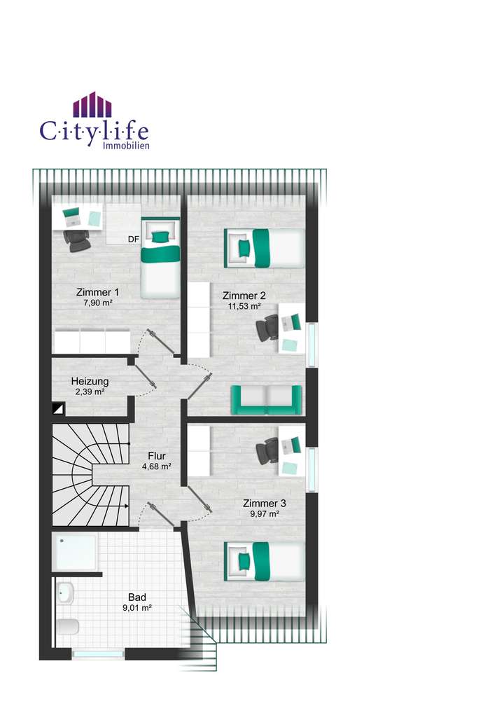 Grundriss DG (spiegelverkehrt)