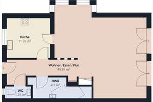 Außergewöhnliches Haus / Wohnung über 2 Etagen in ruhiger Lage von Metjendorf-/Oldenburg, KFW 70-Mod – Die vollständige Adresse der Immobilie erhältst du vom Anbieter., 26215 Wiefelstede – Vorschaubild 13