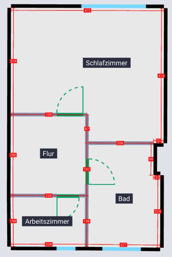 Grundriss OG