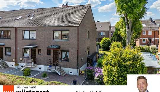 Bild von Top Reihenendhaus mit idyllischem Garten und Garage