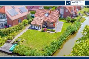 Greetsieler Rarität! Von Wasser umgebenes Ferienhaus in gefragter Lage – Aurich (Kreis) – Vorschaubild 1