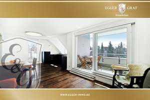 Stilvolle Maisonettewohnung mit besonderem Wohnambiente und sonnigem Balkon – Die vollständige Adresse der Immobilie erhältst du vom Anbieter., 81671 Berg am Laim Ost, München – Vorschaubild 1