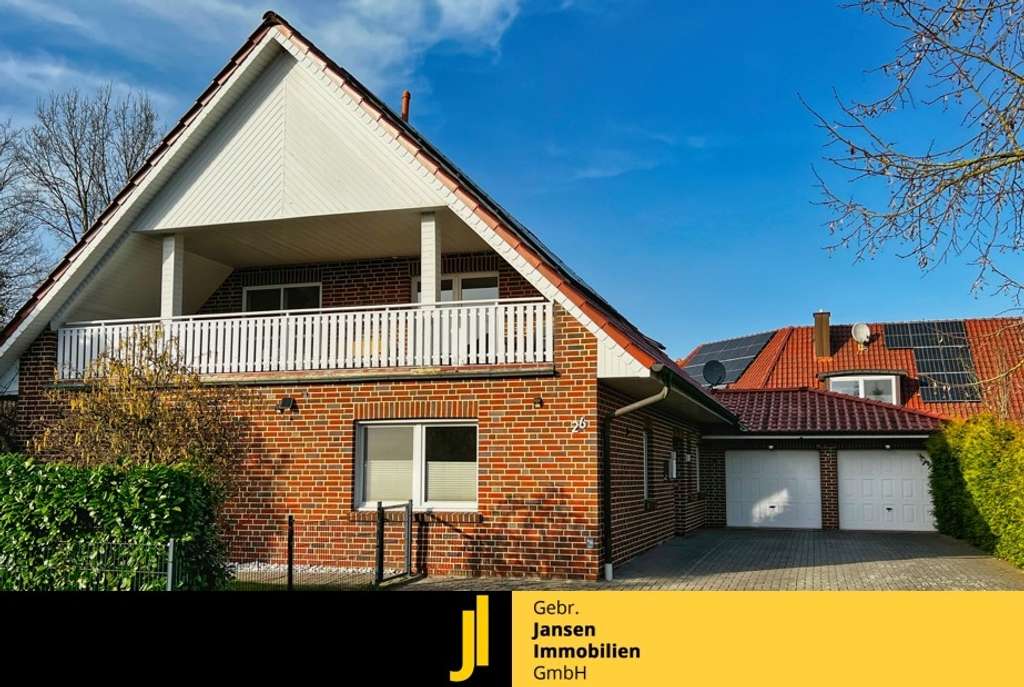 Immobilie in Sögel - Platz, Potenzial & PV-Anlage! Vermietetes Einfamilienhaus mit Einliegerwohnung! - Bild 0