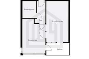 Freistehende 1,5 Zimmerwohnung in mitten von Karlsruhe – 76133 Südweststadt, Karlsruhe – Vorschaubild 6