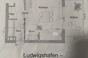 Geschmackvolle 1-Raum-Wohnung mit Balkon und EBK in Ludwigshafen – 67061 Süd, Ludwigshafen am Rhein – Vorschaubild 8