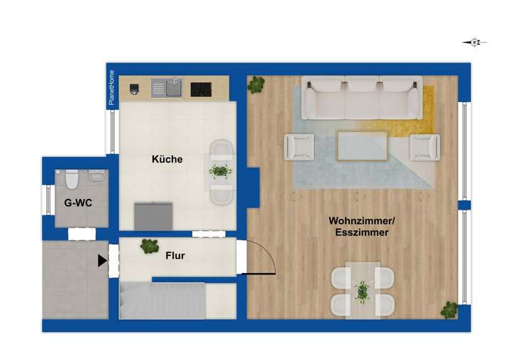 Grundriss Erdgeschoss