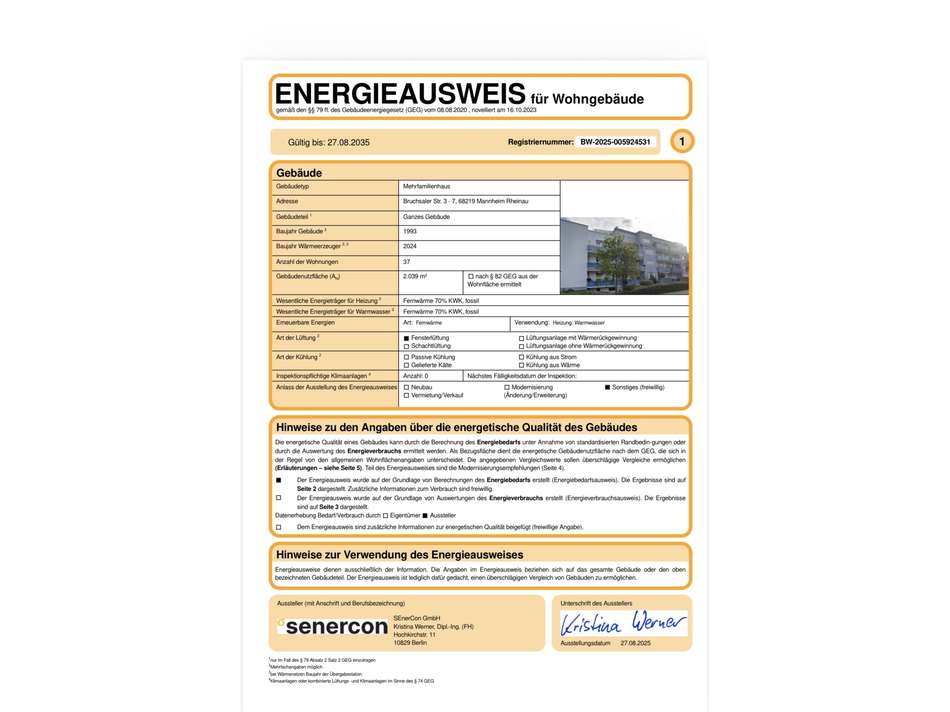 Energieausweis