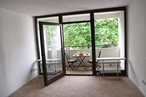 Helle Studio-Wohnung mit Balkon und Grünblick in attraktiver Altstadtlage von Mainz