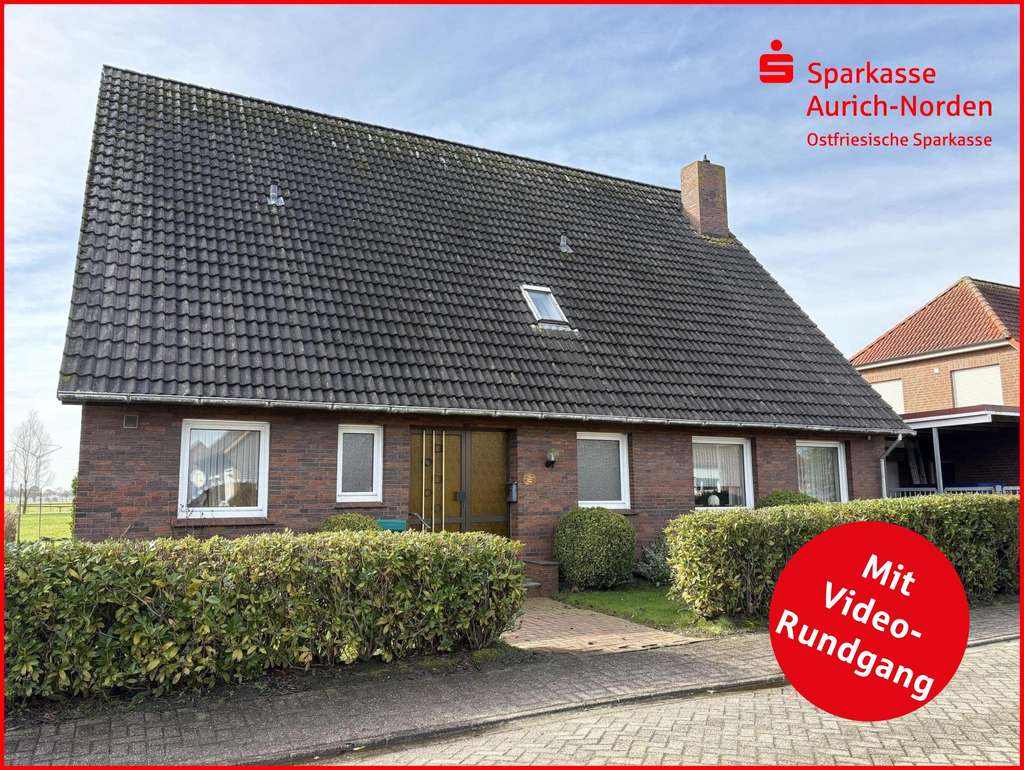 Immobilie in Dornum - Viel Platz und Potenzial: Zweifamilienhaus in Dornum - Schwittersum  - Bild 0