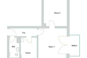 Moderne 2-Zimmer-Wohnung freut sich auf Ihren Einzug – Heinrichstraße 169, 64287 Darmstadt-Ost, Darmstadt – Vorschaubild 7