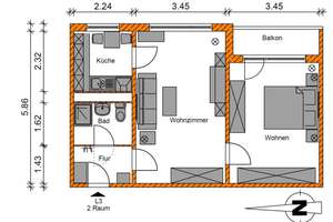 Charmante 2-Raumwohnung sucht liebenswerte Mieter – Lumumbastraße 5, 39126 Neustädter See, Magdeburg – Vorschaubild 8