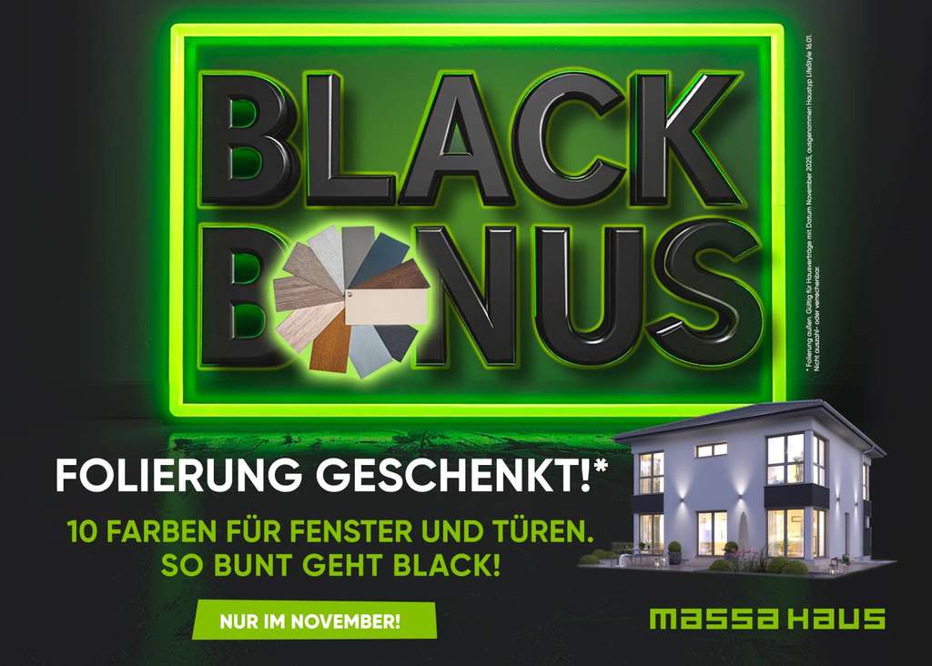 Black Bonus: Dein Style-Upgrade fürs Traumhaus!
