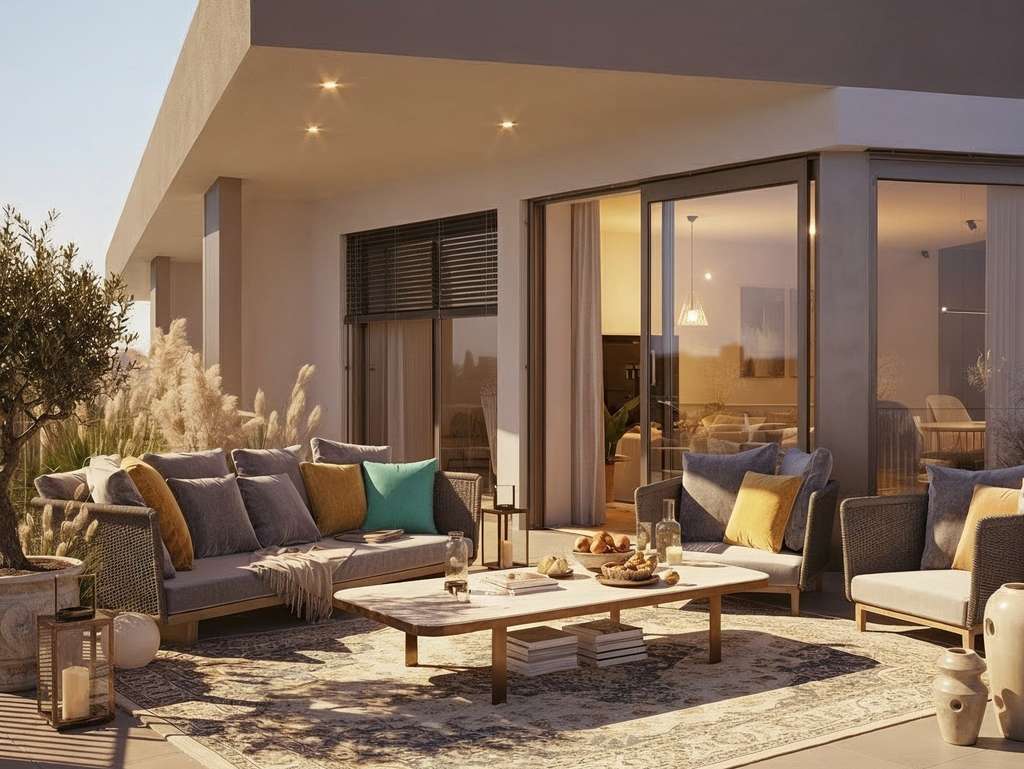 Dachterrassenträume - Urbanes Wohnen mit Weitblick