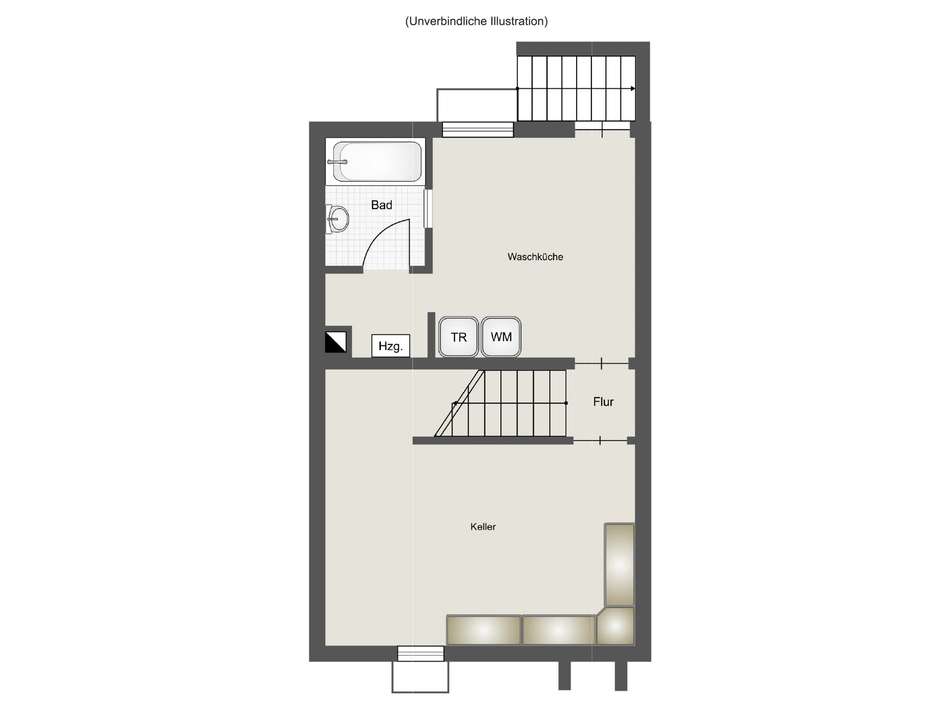 Grundriss Untergeschoss