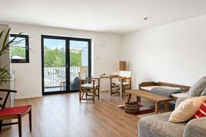 SCHWABINGER GERBERHÖFE: Großzügige 1-Zimmer-Wohnung mit Balkon und Blick auf den Olympiaturm – Sailerstr. 15, 80809 Am Luitpoldpark, München – Vorschaubild 4