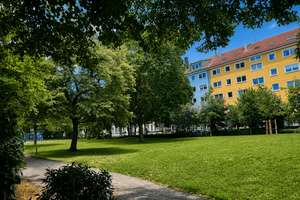 Wohnen im Grünen in Milbertshofen: moderne, MÖBLIERTE 3-Zimmer-Wohnung mit sonnigem Balkon – Die vollständige Adresse der Immobilie erhältst du vom Anbieter., 80807 Milbertshofen, München – Vorschaubild 17