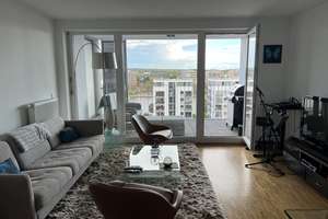 Unverbaubarer Blick im Westhafen 8. OG, 3 Zimmer, bezugsfertig von privat – 60327 Gutleutviertel, Frankfurt am Main – Vorschaubild 9