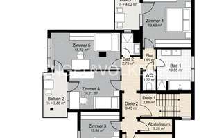 Exklusives Einfamilienhaus mit idyllisch angelegtem Garten und Einliegerwohnung – 60598 Sachsenhausen-Süd, Frankfurt am Main – Vorschaubild 28