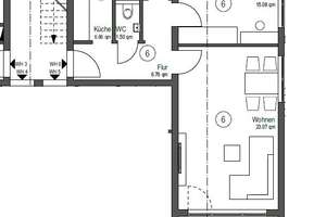 Top helle 2 Zi. Whg. mit großem Balkon und super Schnitt – Schwärmerweg 13, 70439 Stammheim-Mitte, Stuttgart – Vorschaubild 6