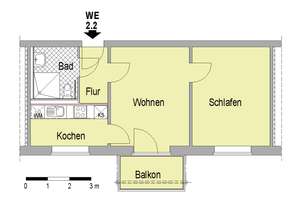 2-Zi. mit Aufzug, Balkon, PKW Stellplatz in stilvoller Umgebung im Herzen der Landeshauptstadt – Emanuel-Larisch-Weg 21, 39112 Leipziger Straße, Magdeburg – Vorschaubild 36