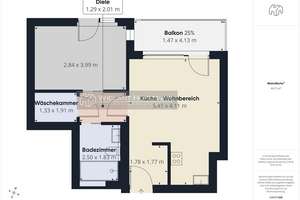 Moderne 2-Zimmer Wohnung mit exklusivem Wasserzugang  – Die vollständige Adresse der Immobilie erhältst du vom Anbieter., 20097 Hammerbrook, Hamburg – Vorschaubild 10