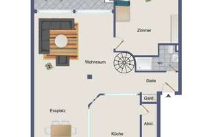 Weiß - Schöne, helle Maisonette-Dachgeschosswohnung mit Stellplatz – Die vollständige Adresse der Immobilie erhältst du vom Anbieter., 50999 Weiß, Köln – Vorschaubild 11