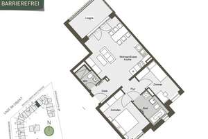 Stilvoll moderner Neubau-Traum auf 3 Zimmern mit Loggia, Top-Ausstattung und Tiefgarage – Eschollbrücker Straße 8, 64283 Mitte, Darmstadt – Vorschaubild 11