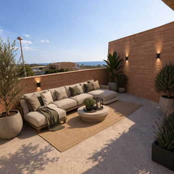 Exklusive Promotion von Triplex-Wohnungen am Meer in Balerma