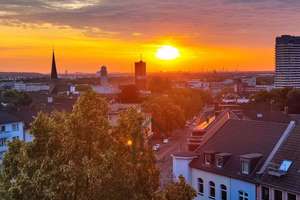 Barrierefreie Etagenwohnung über den Dächern von Mülheim