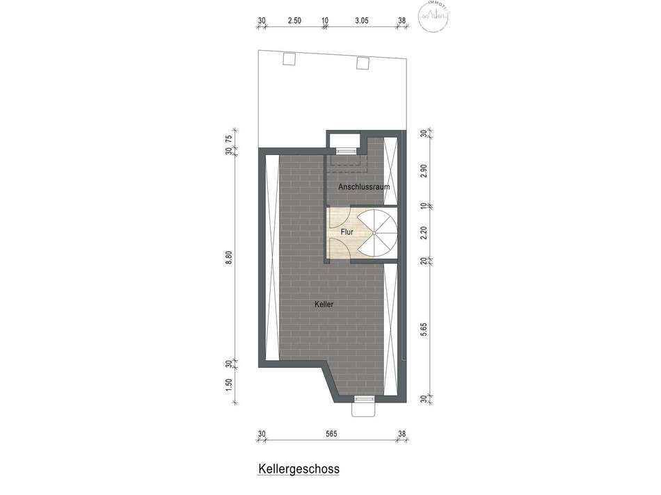 KG, Grundriss