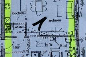 Helle 3-Zimmer-Wohnung mit Balkon im 1. OG in Aurich