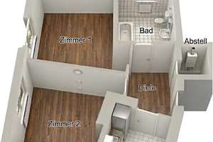 Erstbezug nach Renovierung: Helle 2-Zimmer-Wohnung mit EBK in Elberfeld (Ideal für WG & Paare)! – Viehhofstraße 55, 42117 Elberfeld West, Wuppertal – Vorschaubild 5