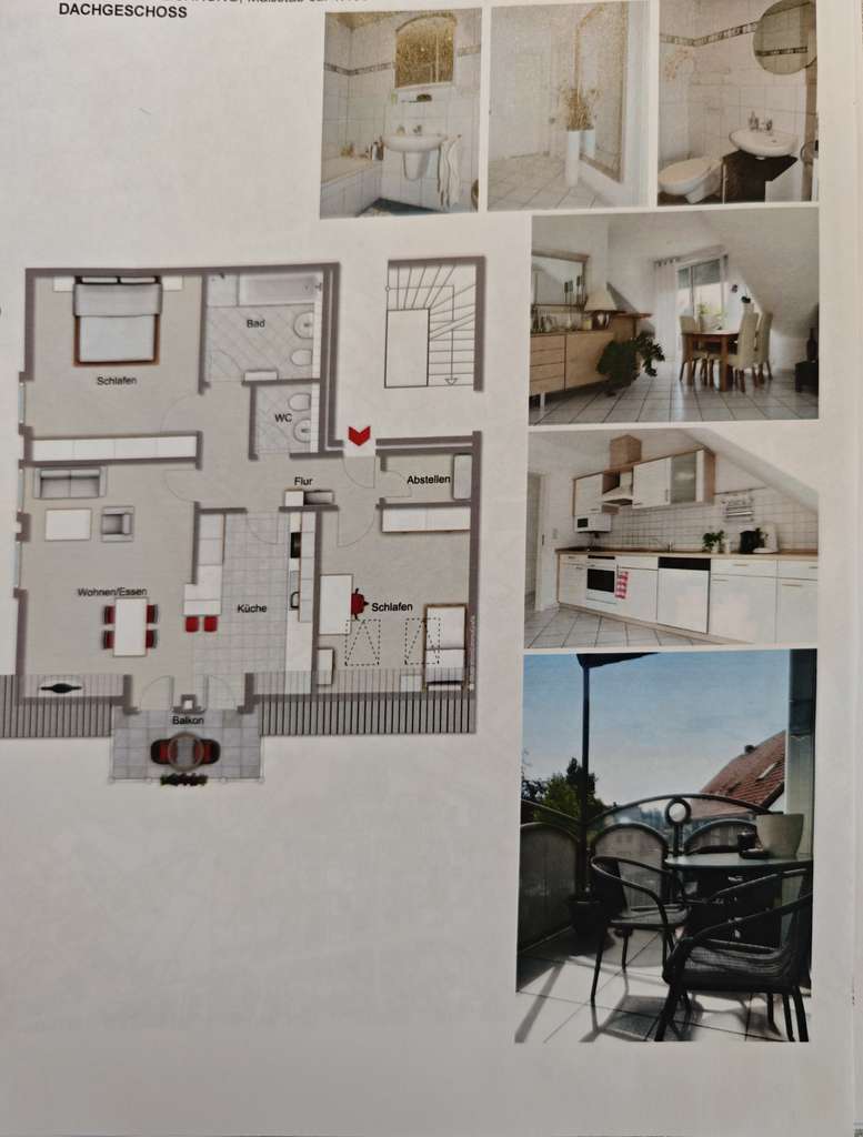 Immobilie in Herzebrock-Clarholz - Gepflegte 3-Zimmer Dachgeschosswohnung in Herzebrock-Clarholz - Bild 0