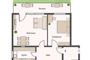 Schöne EG-Wohnung mit Terrasse, kl. Garten und Garage – Die vollständige Adresse der Immobilie erhältst du vom Anbieter., 53177 Muffendorf, Bonn – Vorschaubild 18