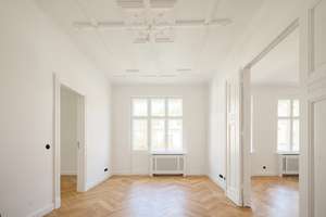 Feinstes Friedenau: 3-Zi Altbau Unikat zum Erstbezug, Eckzimmer,  Freistehende Badewanne, Provi.frei – Bachestraße 5, 12169 Friedenau, Berlin – Vorschaubild 3