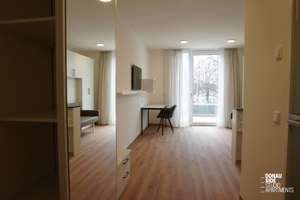 DONAU SIDE: Modernes Studio Apartment mit Terrasse, Fitnessstudio &Co-Working – Haenlinstraße 1, 85055 Nordost, Ingolstadt – Vorschaubild 3