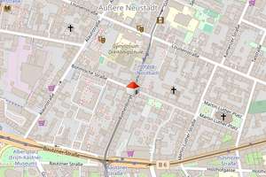 Apartment mit offenem Wohn-/Küchenbereich und großem Schlafzimmer – Rothenburger Straße 16a/ T1/ EG re, 1099 Äußere Neustadt, Dresden – Vorschaubild 10