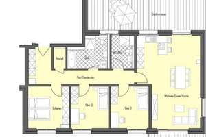 Moderne, helle 4,5 Zimmer-Neubauwohnung nahe dem beliebten Ringpark und der Residenz Würzburg – Die vollständige Adresse der Immobilie erhältst du vom Anbieter., 97072 Sanderau, Würzburg – Vorschaubild 9